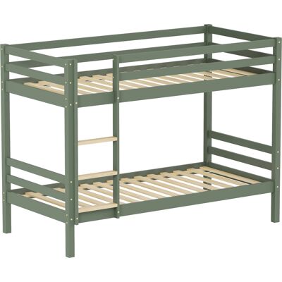 HAPPY GARDEN Litera Infantil 190x90cm Verde Ambre HAPPY GARDEN Litera Infantil 190x90cm Verde Ambre