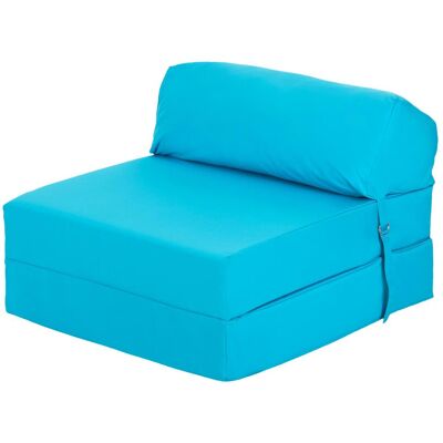 Ready Steady Bed - Futón Plegable Invitados Colchón Cuna Viaje De Camping Colchón - Turquesa Ready Steady Bed - Futón Plegable Invitados Colchón Cuna Viaje De Camping Colchón - Turquesa