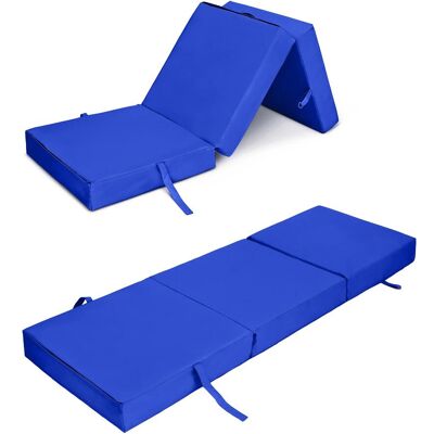 Ready Steady Bed Plegable Camping Colchón De Viaje Invitados Futón Cuna Colchón - Azul Ready Steady Bed Plegable Camping Colchón De Viaje Invitados Futón Cuna Colchón - Azul
