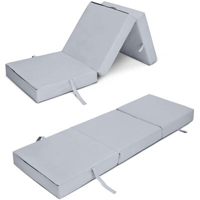 Ready Steady Bed Plegable Camping Colchón De Viaje Invitados Futón Cuna Colchón - Plata Ready Steady Bed Plegable Camping Colchón De Viaje Invitados Futón Cuna Colchón - Plata