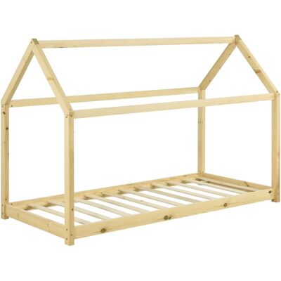 DÉCOSHOP26 - Maison - Madera - 90x200 - Cama infantil DÉCOSHOP26 - Maison - Madera - 90x200 - Cama infantil