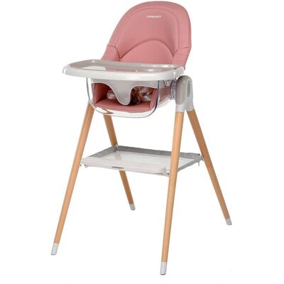 Foppapedretti Rosa 2-en-1 Silla Alta para Bebé - Silla Alta para Bebé Foppapedretti Rosa 2-en-1 Silla Alta para Bebé - Silla Alta para Bebé