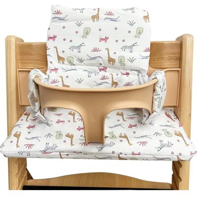 OEM Cojín Para Trona: Doblemente Acolchado, Impermeable, Cojín Extraíble Para Asiento Infantil, Fabricado En Algodón Orgánico, Accesorio Suave (zoo) OEM Cojín Para Trona: Doblemente Acolchado, Impermeable, Cojín Extraíble Para Asiento Infantil, Fabricado En Algodón Orgánico, Accesorio Suave (zoo)
