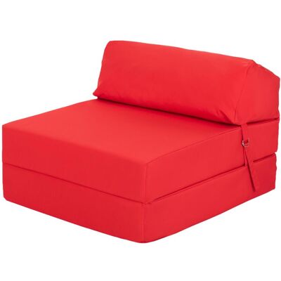 Ready Steady Bed - Futón Plegable Invitados Colchón Cuna Viaje De Camping Colchón - Rojo Ready Steady Bed - Futón Plegable Invitados Colchón Cuna Viaje De Camping Colchón - Rojo