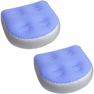 Zvd-set De 2 Cojines Inflables Para Spas Y Piscinas Con 4 Ventosas Zvd-set De 2 Cojines Inflables Para Spas Y Piscinas Con 4 Ventosas