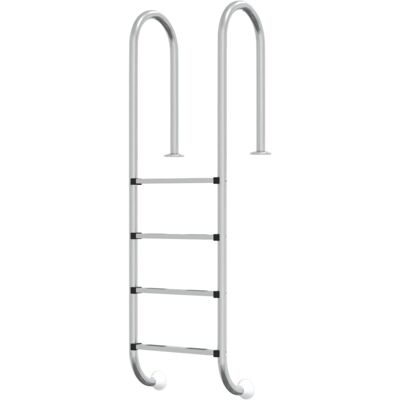 Escalera para piscina vidaXL - Acero inoxidable 54x38x184.5 cm - Escalera de piscina Escalera para piscina vidaXL - Acero inoxidable 54x38x184.5 cm - Escalera de piscina