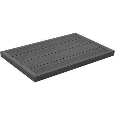 Vidaxl - Panel De Suelo Para Ducha Solar Escalera Piscina Wpc Vidaxl - Panel De Suelo Para Ducha Solar Escalera Piscina Wpc