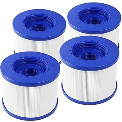 Generic Filtre De Piscine Pliable - Convient Pour Wave Spa Sunbay - Bleu - Toutes Saisons - 104 X 82 X 60 Mm (4 Pièce)-ywey Generic Filtre De Piscine Pliable - Convient Pour Wave Spa Sunbay - Bleu - Toutes Saisons - 104 X 82 X 60 Mm (4 Pièce)-ywey