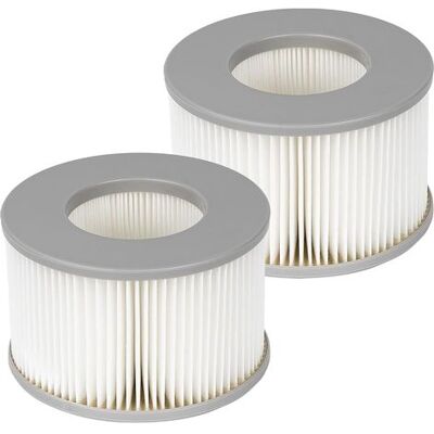 ENLENK Lote De 2 Cartuchos Filtrantes Para Jacuzzis Hinchables Mspa, Compatibles Con Todos Los Jacuzzis Actuales, Cartuchos Para Spa Fd2089 ENLENK Lote De 2 Cartuchos Filtrantes Para Jacuzzis Hinchables Mspa, Compatibles Con Todos Los Jacuzzis Actuales, Cartuchos Para Spa Fd2089