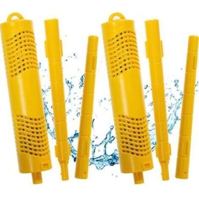 SCORPIO Lot De 2 Bâtonnets De Filtres Minéraux Pour Spa Pour Piscine Et Bain À Remous Durée De Vie De 4 À 6 Mois Cartouche À Vie Réduisant Les Besoins En Chlore Et En Brome Pièce Universelle Adsorption SCORPIO Lot De 2 Bâtonnets De Filtres Minéraux Pour Spa Pour Piscine Et Bain À Remous Durée De Vie De 4 À 6 Mois Cartouche À Vie Réduisant Les Besoins En Chlore Et En Brome Pièce Universelle Adsorption