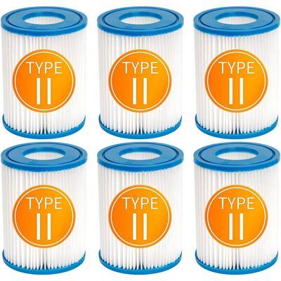 OEM Cartuchos De Filtro De Repuesto Adecuados Para El Filtro De Piscina Inflable Best-way Tipo Ii 58094, Compatibles Con Los Filtros De Jacuzzi Lay-z Spa, 4,2", 5,4", Paquete De 6 Unidades. OEM Cartuchos De Filtro De Repuesto Adecuados Para El Filtro De Piscina Inflable Best-way Tipo Ii 58094, Compatibles Con Los Filtros De Jacuzzi Lay-z Spa, 4,2", 5,4", Paquete De 6 Unidades.