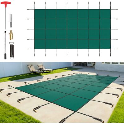 Vevor Cubierta Rectangular De Protección Para Piscinas Tubulares 548.64x1097.28cm Cobertor Para Piscina Mejor Drenaje Vevor Cubierta Rectangular De Protección Para Piscinas Tubulares 548.64x1097.28cm Cobertor Para Piscina Mejor Drenaje