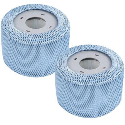 SCORPIO Lot De 2 Cartouches Filtrantes De Rechange Pour Jacuzzi 90 Plis Blanc Taille Unique SCORPIO Lot De 2 Cartouches Filtrantes De Rechange Pour Jacuzzi 90 Plis Blanc Taille Unique