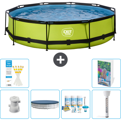 EXIT TOYS Exit-toys Piscina Exit Redonda - 360x76 Cm - 7-piezas S226 EXIT TOYS Exit-toys Piscina Exit Redonda - 360x76 Cm - 7-piezas S226