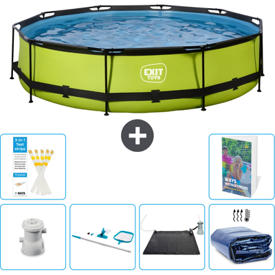 EXIT TOYS Exit-toys Piscina Exit Redonda - 360x76 Cm - 7-piezas S235 EXIT TOYS Exit-toys Piscina Exit Redonda - 360x76 Cm - 7-piezas S235