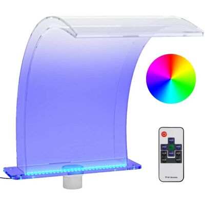 Fuente De Piscina Con Led Rgb Acrílico 50 Cm Vidaxl Fuente De Piscina Con Led Rgb Acrílico 50 Cm Vidaxl