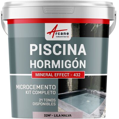 ARCANE INDUSTRIES Kit Microcemento Color Gris Topo Para Piscina De Hormigón ARCANE INDUSTRIES Kit Microcemento Color Gris Topo Para Piscina De Hormigón
