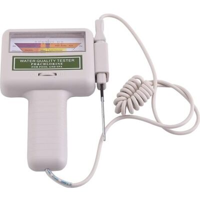 ABYSSE Testeur De Chlore Ph-mètre, Moniteur D'Analyse Numérique De L'Eau 2 En 1 Pour Piscine, Spa, Eau Potable ABYSSE Testeur De Chlore Ph-mètre, Moniteur D'Analyse Numérique De L'Eau 2 En 1 Pour Piscine, Spa, Eau Potable
