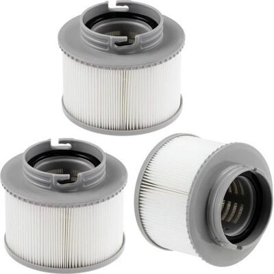GOTRAYS Filtro De 3 Piezas Para Mspa Fd2089, Cartucho De Filtro Mspa, Cartucho De Filtro Reutilizable Spa Lite Para Piscinas Inflables Mspa De Todos Los Modelos GOTRAYS Filtro De 3 Piezas Para Mspa Fd2089, Cartucho De Filtro Mspa, Cartucho De Filtro Reutilizable Spa Lite Para Piscinas Inflables Mspa De Todos Los Modelos