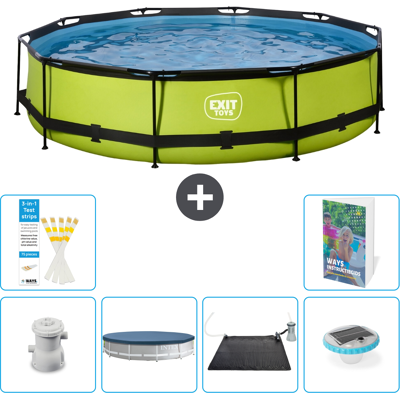 EXIT TOYS Exit-toys Piscina Exit Redonda - 360x76 Cm - 7-piezas S328 EXIT TOYS Exit-toys Piscina Exit Redonda - 360x76 Cm - 7-piezas S328