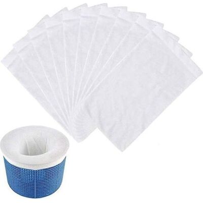 Generic Lot De 10 Chaussettes Filtrantes Pour Écumoire De Piscine, Chaussettes En Nylon À Mailles Ultra-fines Et Résistantes Pour Pani Generic Lot De 10 Chaussettes Filtrantes Pour Écumoire De Piscine, Chaussettes En Nylon À Mailles Ultra-fines Et Résistantes Pour Pani
