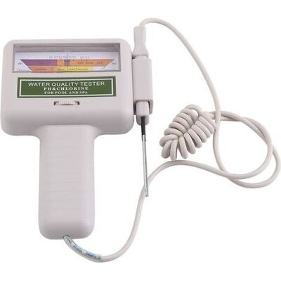 ABYSSE Testeur D'Eau Portable, Ph, Chlore, Qualité De L'Eau Pour Piscine Et Spa, Analyse, Mesure, Surveillance, Détecteur, Kit De Test ABYSSE Testeur D'Eau Portable, Ph, Chlore, Qualité De L'Eau Pour Piscine Et Spa, Analyse, Mesure, Surveillance, Détecteur, Kit De Test