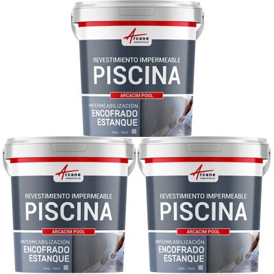 ARCANE INDUSTRIES Impermeabilizante Para Piscinas, Revoque Impermeable Para Piscinas Y Depósitos - Arcacim Pool ARCANE INDUSTRIES Impermeabilizante Para Piscinas, Revoque Impermeable Para Piscinas Y Depósitos - Arcacim Pool