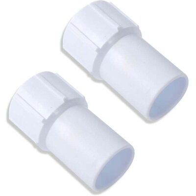 OEM (paquete De 2) Manguito Roscado Para Manguera De Piscina De 1-1/2" - Manguito Roscado Para Manguera De Succión De Piscina Enrollada En Espiral - Conecta El Cabezal De Succión A La Entrada Del Skimmer OEM (paquete De 2) Manguito Roscado Para Manguera De Piscina De 1-1/2" - Manguito Roscado Para Manguera De Succión De Piscina Enrollada En Espiral - Conecta El Cabezal De Succión A La Entrada Del Skimmer