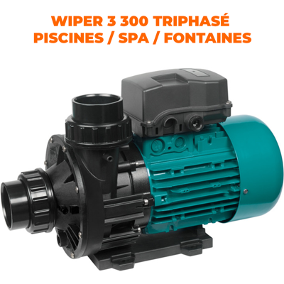 Bomba ESPA WIPER3 300 para piscina/spa - trifásica, 63mm, automática Bomba ESPA WIPER3 300 para piscina/spa - trifásica, 63mm, automática
