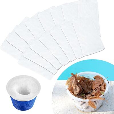 SANS MARQUE Lot De 15 Chaussettes De Piscine Pour Piscines À Mailles Fines Et Filtres De Spa,réutilisables En Maille Ultra-fine Pour Les Piscines Au Sol Et Hors Sol Groofoo SANS MARQUE Lot De 15 Chaussettes De Piscine Pour Piscines À Mailles Fines Et Filtres De Spa,réutilisables En Maille Ultra-fine Pour Les Piscines Au Sol Et Hors Sol Groofoo