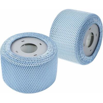 ABYSSE Lot De 2 Filets De Protection Compatibles Avec Mspa Le Filtre De Spa - Bleu ABYSSE Lot De 2 Filets De Protection Compatibles Avec Mspa Le Filtre De Spa - Bleu