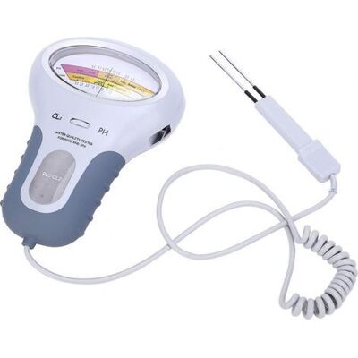 ABYSSE Testeur De Ph, Testeur De Piscine, Pc-102b Cl2, Testeur Électronique De Chlore Et De Ph, Analyseur De Qualité De L'Eau Avec Sonde, Pour Piscine, Spa, Usage Domestique ABYSSE Testeur De Ph, Testeur De Piscine, Pc-102b Cl2, Testeur Électronique De Chlore Et De Ph, Analyseur De Qualité De L'Eau Avec Sonde, Pour Piscine, Spa, Usage Domestique