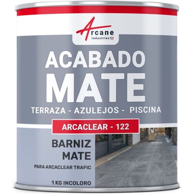 ARCANE INDUSTRIES Resina Para Suelos Mate, Función Impermeabilizante Para Terraza, Balcón, Piscina: Arcaclear - 122 ARCANE INDUSTRIES Resina Para Suelos Mate, Función Impermeabilizante Para Terraza, Balcón, Piscina: Arcaclear - 122