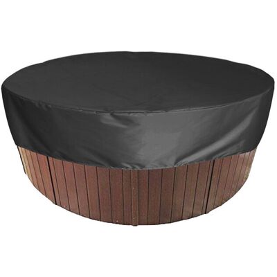 Choyclit - Cubierta Solar Redonda Para Piscina, Resistente A Los Rayos Uv, Impermeable, 190t, Para Bañera De Hidromasaje Al Aire Libre, 190 X 30 Cm Choyclit - Cubierta Solar Redonda Para Piscina, Resistente A Los Rayos Uv, Impermeable, 190t, Para Bañera De Hidromasaje Al Aire Libre, 190 X 30 Cm