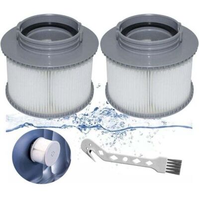 BARKBUSTERS Filtre Spa Mspa Filtres Cartouches Filtrantes De Rechange Replacement Filter For Mspa Fd2089 Pour Spa Piscine Hotsubbs Et Spas (2 Pièces) BARKBUSTERS Filtre Spa Mspa Filtres Cartouches Filtrantes De Rechange Replacement Filter For Mspa Fd2089 Pour Spa Piscine Hotsubbs Et Spas (2 Pièces)