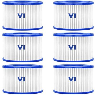 SANS MARQUE Lot De 6 Cartouches De Filtration Pour Spa Gonflable Lay-z-spa SANS MARQUE Lot De 6 Cartouches De Filtration Pour Spa Gonflable Lay-z-spa
