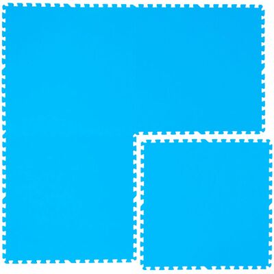 Eyepower - Alfombras EVA para piscina - 2,6 m² - 4x81x81 cm - azul Eyepower - Alfombras EVA para piscina - 2,6 m² - 4x81x81 cm - azul