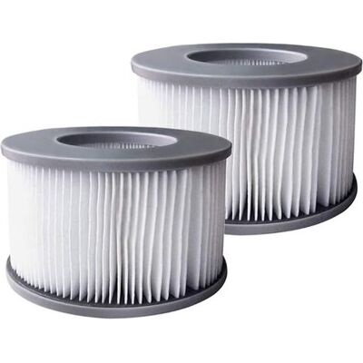 SANS MARQUE Lot De 2 Filtres Pour Spa Gonflable Mspa, Pompe À Cartouche Filtrante, Version Améliorée Pour Tous Les Spas Mspa Actuels SANS MARQUE Lot De 2 Filtres Pour Spa Gonflable Mspa, Pompe À Cartouche Filtrante, Version Améliorée Pour Tous Les Spas Mspa Actuels