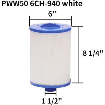 ABYSSE Filter Cartouche De Filtre De Spa 2 Pièces, Pour Filtre À Remous Pleatco Pww50 , Filtre De Spa Pour Filtre De Remplacement Unicel 6ch-940 Spa Business Whirlpool ABYSSE Filter Cartouche De Filtre De Spa 2 Pièces, Pour Filtre À Remous Pleatco Pww50 , Filtre De Spa Pour Filtre De Remplacement Unicel 6ch-940 Spa Business Whirlpool