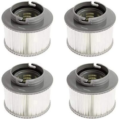 OEM 4 Cartuchos Filtro Piscina Spa Mspa Fd2089 Recambio Jacuzzi Hinchable Circulación Agua OEM 4 Cartuchos Filtro Piscina Spa Mspa Fd2089 Recambio Jacuzzi Hinchable Circulación Agua