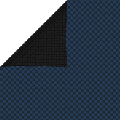 vidaXL Lona solar para piscina 1200x600 cm Negro y Azul vidaXL Lona solar para piscina 1200x600 cm Negro y Azul