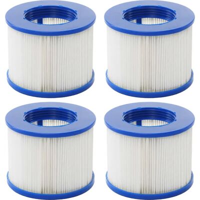 OEM 4 Cartuchos Filtro Para Spa Hinchable Gymax Spa Pmspa-p154 8106 Piscina OEM 4 Cartuchos Filtro Para Spa Hinchable Gymax Spa Pmspa-p154 8106 Piscina