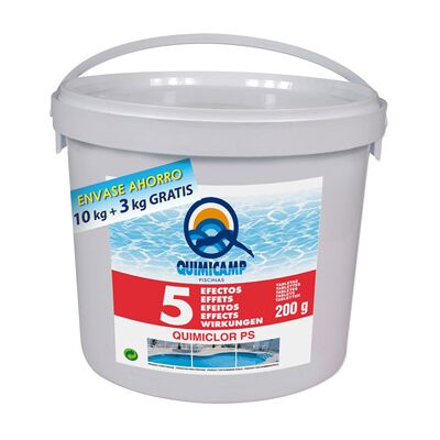 QP Quimiclor Ps 5 Efectos 13 Kgs, Tabletas 250 Grs. Quimicamp QP Quimiclor Ps 5 Efectos 13 Kgs, Tabletas 250 Grs. Quimicamp