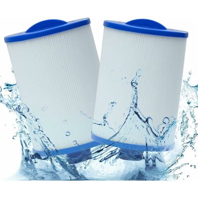 EINEMGELD Ahlsen Juego De 2 Cartuchos De Filtro Para Bañera De Hidromasaje Para Spa, Unicel 6ch-940, Pleatco Pww50p3, Skimmer De Acceso Frontal Waterway Y Filbur Fc-0359 EINEMGELD Ahlsen Juego De 2 Cartuchos De Filtro Para Bañera De Hidromasaje Para Spa, Unicel 6ch-940, Pleatco Pww50p3, Skimmer De Acceso Frontal Waterway Y Filbur Fc-0359