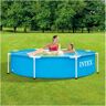 Piscina con marco met¡lico redondo tubular (ÿ) 2,44 x (h) 0,51m - Intex