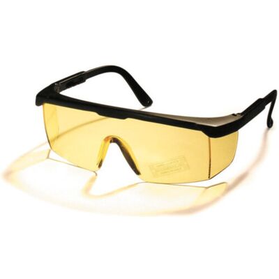 Safetop - Gafas De Estilo Deportivo Con Ocular Integral Spacer Ámbar Safetop - Gafas De Estilo Deportivo Con Ocular Integral Spacer Ámbar