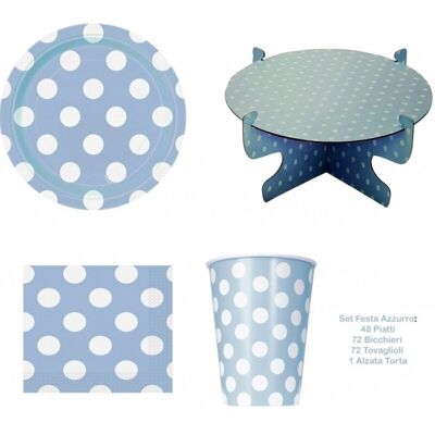 TRADE SHOP TRAESIO Trade Shop - Kit 72 Servilletas De Papel 72 Gafas 48 Placas 1 Pastel De Fiesta Levantado - TRADE SHOP TRAESIO Trade Shop - Kit 72 Servilletas De Papel 72 Gafas 48 Placas 1 Pastel De Fiesta Levantado -
