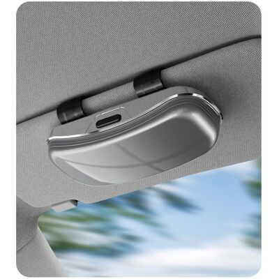 OEM Porta Gafas Coche Universal Para Gafas De Sol Y Graduadas, Gris OEM Porta Gafas Coche Universal Para Gafas De Sol Y Graduadas, Gris