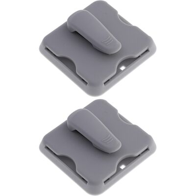 OEM Organizador De Gafas De Plástico Gris De 4 Piezas Con Clip OEM Organizador De Gafas De Plástico Gris De 4 Piezas Con Clip