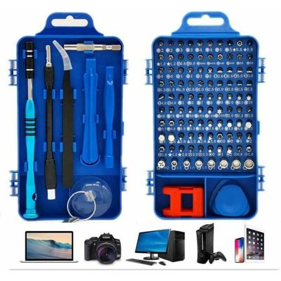 OEM Juego De Destornilladores De Precisión 110 En 1, Kit Multiusos Magnético Para Reparación De Laptops, Relojes, Juguetes, Joyas, Gafas Y Electrodomésticos (azul) OEM Juego De Destornilladores De Precisión 110 En 1, Kit Multiusos Magnético Para Reparación De Laptops, Relojes, Juguetes, Joyas, Gafas Y Electrodomésticos (azul)